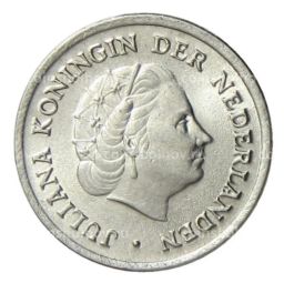 10 центов 1968 года Нидерланды