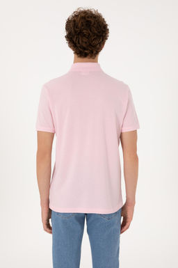 Erkek Regular Fit Polo Yaka A__k Pembe Ti__rt Sepette S_rpriz _ndirim - U.s. polo assn фото 5