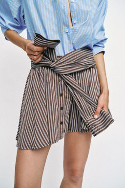 BERMUDA RAYAS LAZADA / Marr?n - Zara фото 3