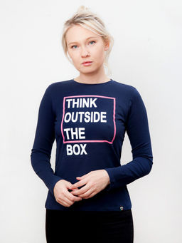 Футболка женская _ 12704/thinking