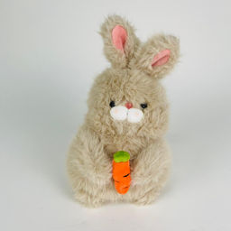 Мягкая игрушка Зайка с морковкой 25 см (арт. 3847/25) - Storyland фото 6