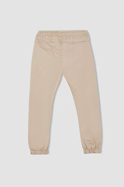 Брюки-чиносы из габардина стандартного кроя Jogger - Defacto фото 10