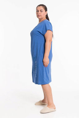 Халат М325151Па индиго - Елена фото 2