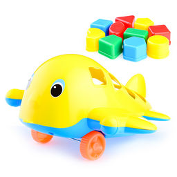 Самолет "Кит" с логическими фигурами