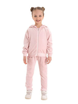 Джемпер дев. из велюра О66632 - Карамелли фото 6