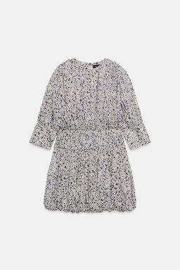 VESTIDO CORTO ESTAMPADO ZW COLLECTION / Multicolor - Zara фото 4