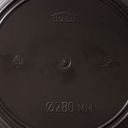 Горшок для цветов с поддоном «Ротанг», 4.7 л, d=15 см, h=14 см, пластиковый, коричневый