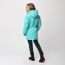 RODOS Куртка для девочки мембрана демисезон М-198 Ментол