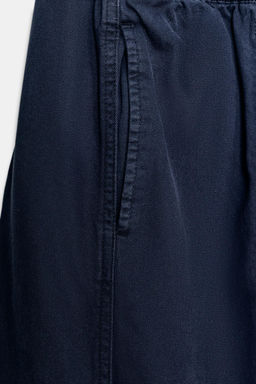 PANTAL?N CINTURA EL?STICA / Marino - Zara фото 9