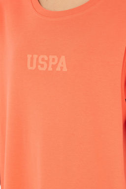Женское трикотажное платье с цветком граната - U.s. polo assn фото 6