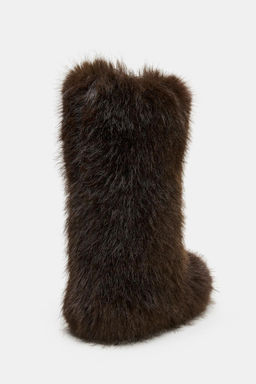 FAUX FUR BOOTS SKI COLLECTION, CHARACTERISTICS - Zara фото 8