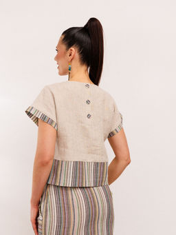 Костюм Galean Style 693.2 мятная полоска