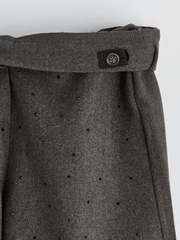 Ta?l? K?z ?ocuk Pantolon