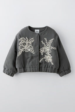 EMBROIDERED BOMBER JACKET