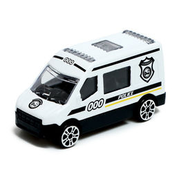 Машинка металлическая «Спецслужбы», в банке, цвет МИКС