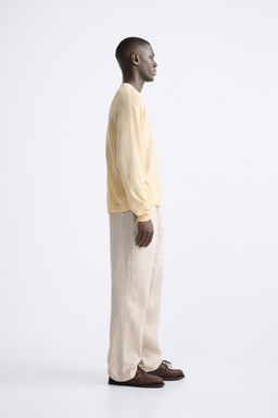 LINEN BLEND SWEATER - Zara фото 4