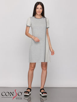 Conso/WDS190904 - grey Платье Женское