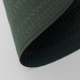 Цена за 12 шт. Салфетка сервировочная на стол Африка, d=38 см, цвет изумрудный - Simaland фото 4