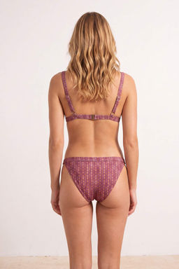 Etnik Desenli __gen Kapl_ Aksesuarl_ Normal Bel Regular Bikini Tak_m_ TBESS26BT00230 - Trendyolmilla фото 3