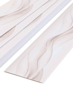 Цена за 12 шт. Стеновая панель ПВХ «Шары», 2600×250 мм, цвет бежевый