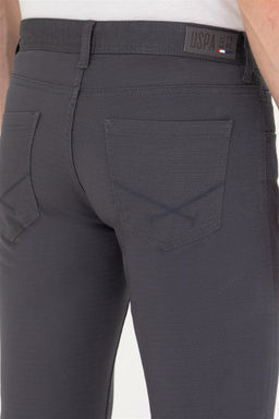 U. S. Polo Assn / Мужские брюки из плотной ткани антрацитового цвета - U.s. polo assn фото 7