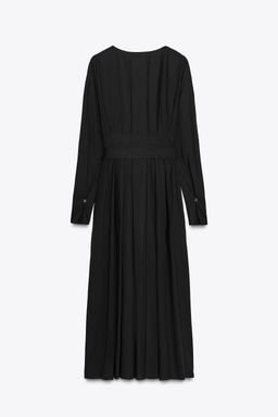 ZW COLLECTION PLEATED MIDI DRESS - Zara фото 5