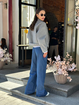 Брюки AURA 4156-170 светло-синий деним