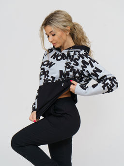 878 Костюм "Буквы на сером"