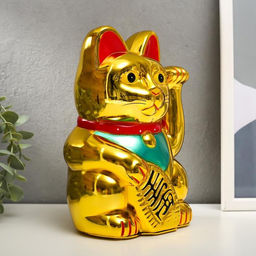 Маятник настольный антистресс «Кот: Манэки-нэко», h=21 см