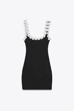 FLORAL HARDWARE STRETCH DRESS - Zara фото 7