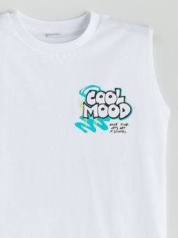 Bisiklet Yaka Erkek ?ocuk Atlet