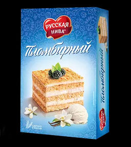 Торт бисквитный "Пломбирный" 0,3