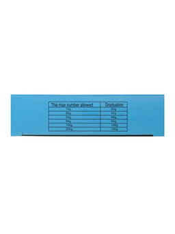 Цена за 2 шт. Безмен LVB-1001, механический, до 10 кг, цена деления 100 г. синий - Simaland фото 15