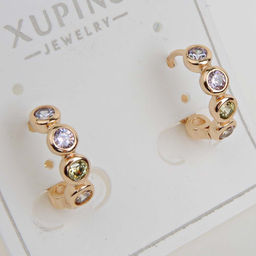 XUPING Серьги с замком кольцо арт. 18 1223 (id 280129)