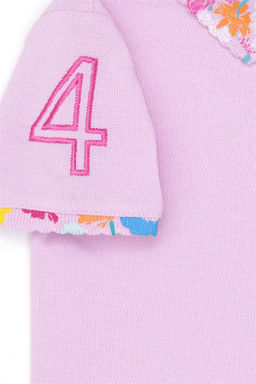 U. S. Polo Assn Базовая футболка-поло Magnolia для девочек - U.s. polo assn фото 4