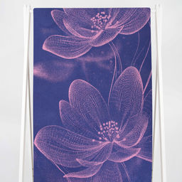 Полотенце махровое 6с102.411ж1 Танец вдвоем(пурпурн3) 67х150см