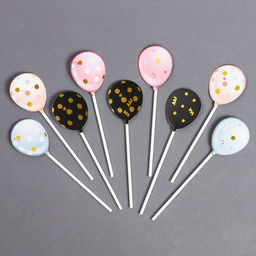 Украшение для торта Шары, в наборе 3 шт.