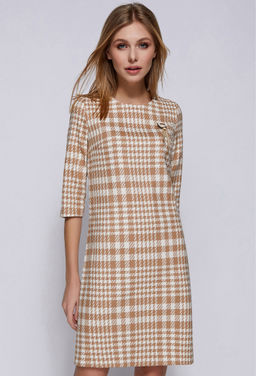 Платье Bazalini 3866 бежевый