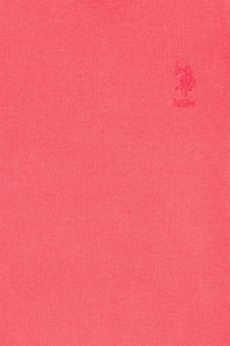 U. S. Polo Assn / Розовый базовый свитер для девочки - U.s. polo assn фото 3