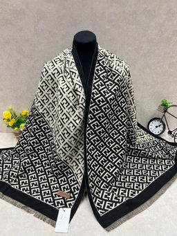 Мягкий палантин из кашемира мультицвет