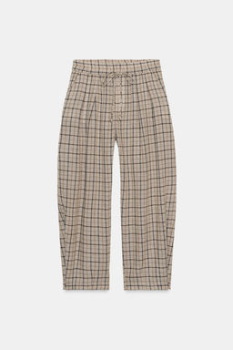 CHECK TROUSERS ZW COLLECTION - Zara фото 13