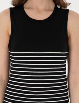 Siyah Regular Fit Ti__rt