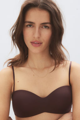 Sujetador bandeau de microfibra con acolchado - H&m фото 7
