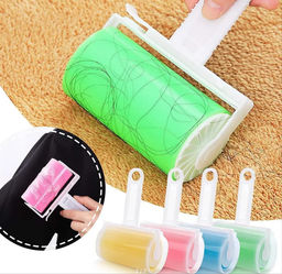 Многоразовый липкий валик для одежды