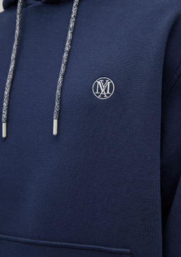 Mavi Logo Nak?sl? Kapusonlu Lacivert Sweatshirt  фото 7