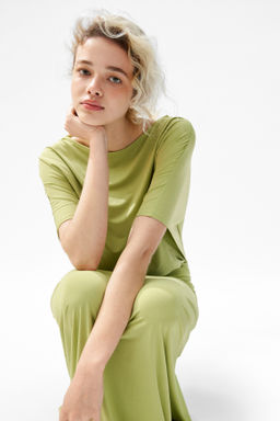 Maxivestido drapeado - H&m фото 2