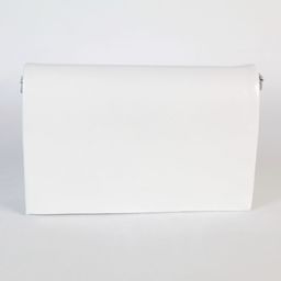 Женская кожаная сумка кросс-боди с тремя отделениями 3086 Вайт - Cidirro фото 2