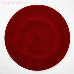 Берет фетр без отделки 11 Берет женский (56-58)