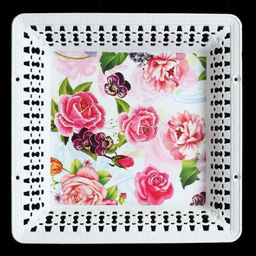 Поднос квадратный 26х3,5 см / JCA508 /уп 60/ - Галеонтрейд фото 2