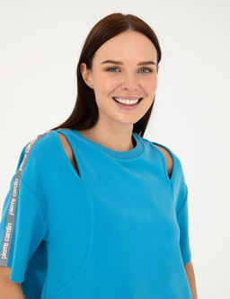 Mavi Comfort Fit Crop Modal Kuma_ Sweatshirt - Pierre cardin фото 2